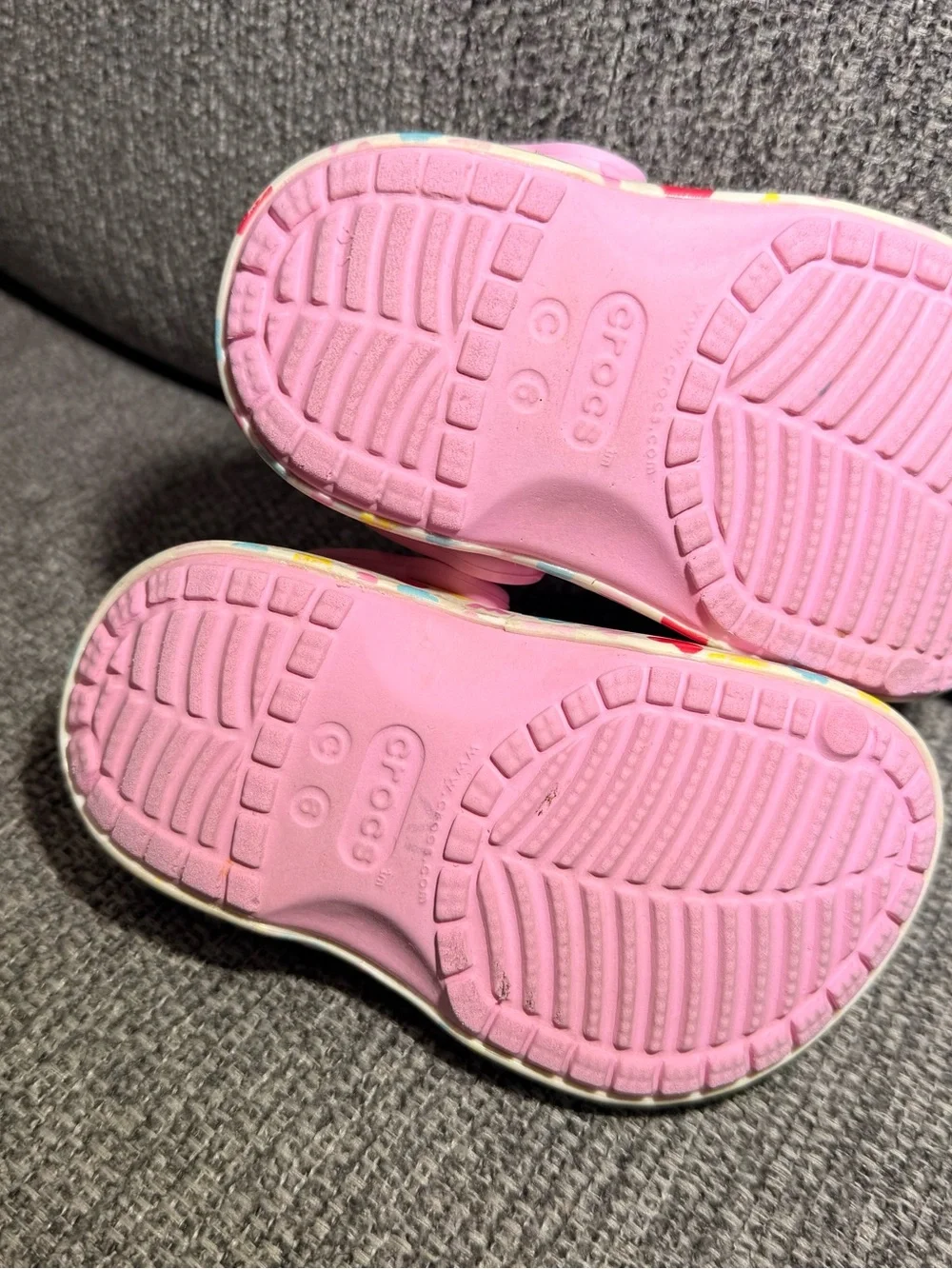 Crocs x Disney Toddler Girls Minnie and Friends Classic Clogs size C6 - Picture 8 of 9